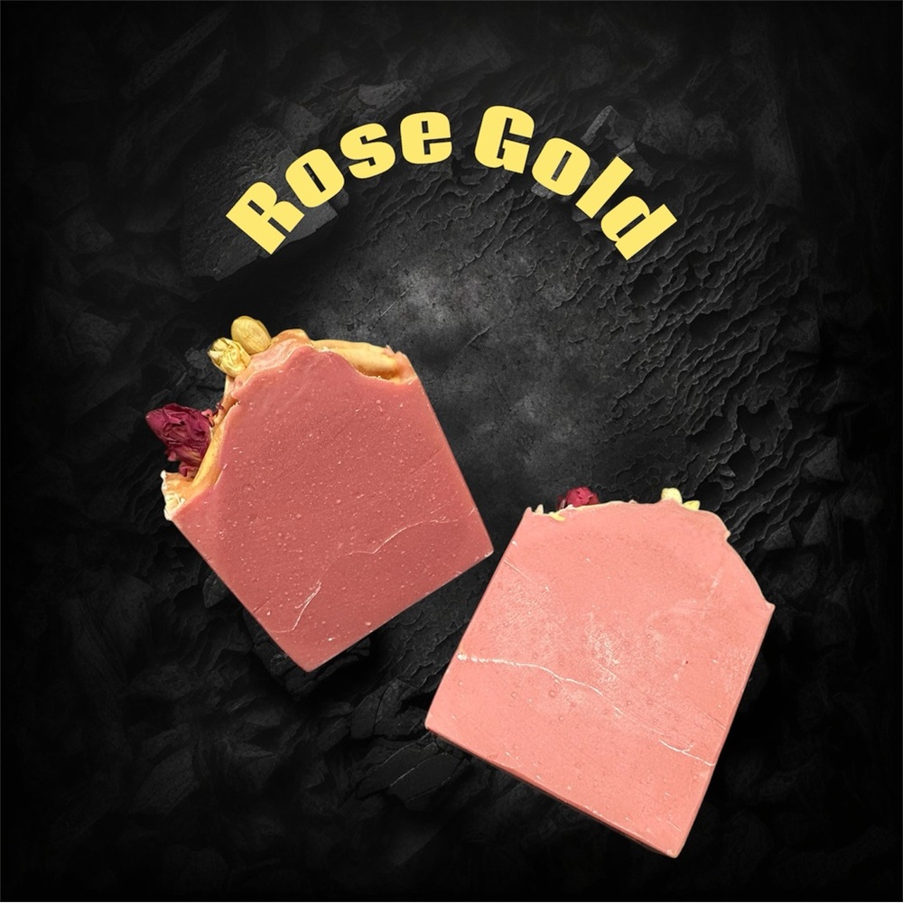 Rose Gold Soap Bar Set of 2